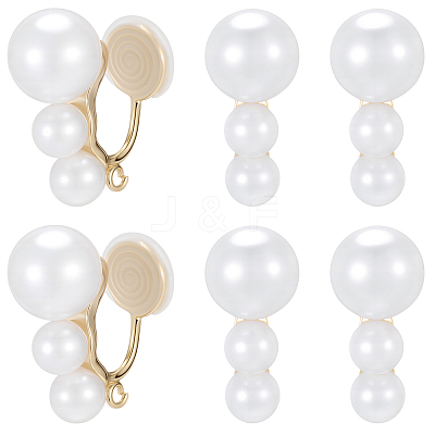 10Pcs Brass Ear Cuff Findings KK-BBC0022-46-1