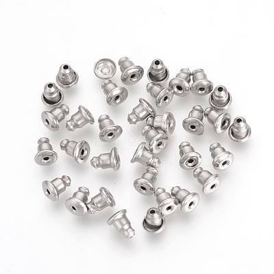Tarnish Resistant 304 Stainless Steel Ear Nuts Findings STAS-R071-29-1