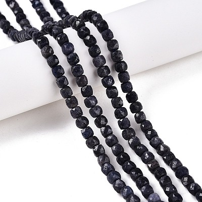 Natural Sapphire Beads Strands G-N342-111-1