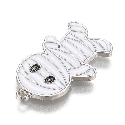 Halloween Theme Alloy Enamel Pendants ENAM-J649-09P-1