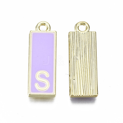 Alloy Enamel Pendants ENAM-T012-01S-RS-1