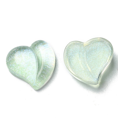 Translucent Resin Cabochons LS-RESI-B016-03D-1