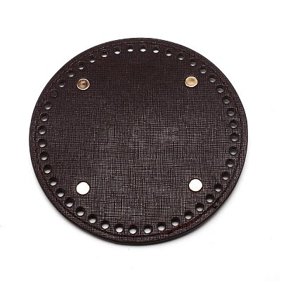 Imitation Leather Knitting Crochet Bags Bottom DIY-WH0302-38C-1
