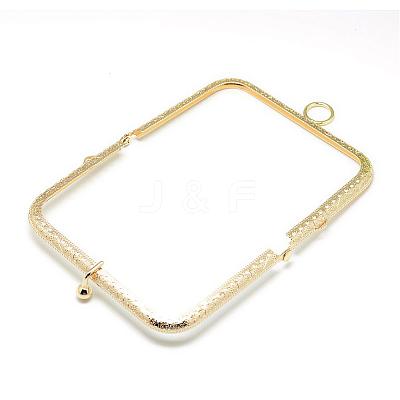 Iron Purse Frame Handle for Bag Sewing Craft Tailor Sewer FIND-T008-027G-1
