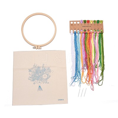 DIY Bouquet Pattern Embroidery Kit LS-DIY-O021-15A-1