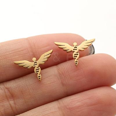 304 Stainless Steel Studs Earring PW23042593257-1