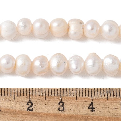 Natural Cultured Freshwater Pearl Beads Strands PEAR-I007-07O-07A-1