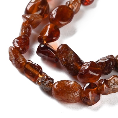 Natural Garnet Beads Strands G-P497-01C-38-1