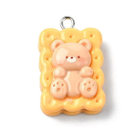 Resin Pendants RESI-I058-04A-01-1