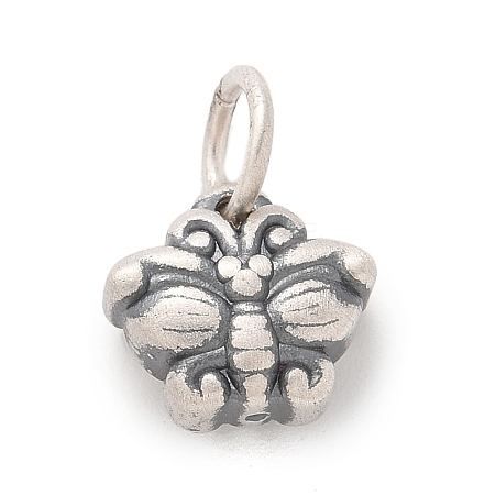 Fine Silver 3D Butterfly Charms STER-D300-05AS-1