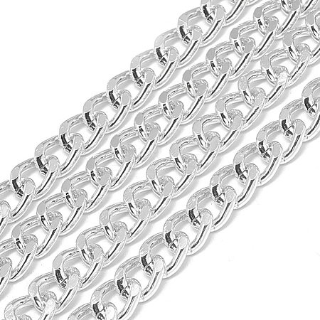 Unwelded Aluminum Curb Chains CHA-S001-049A-1