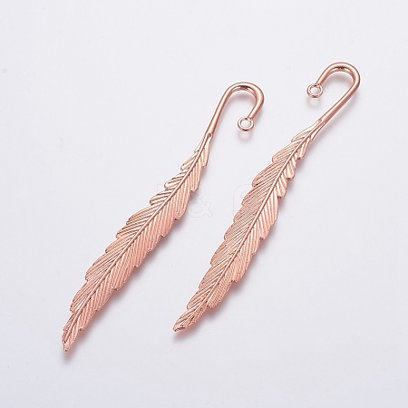 Alloy Bookmarks Findings AJEW-WH0096-65RG-1