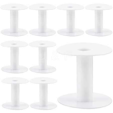15Pcs Plastic Empty Spools for Wire TOOL-SC0001-56-1