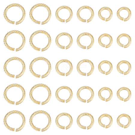 Unicraftale 30Pcs 3 Styles 304 Stainless Steel Jump Ring STAS-UN0054-61-1