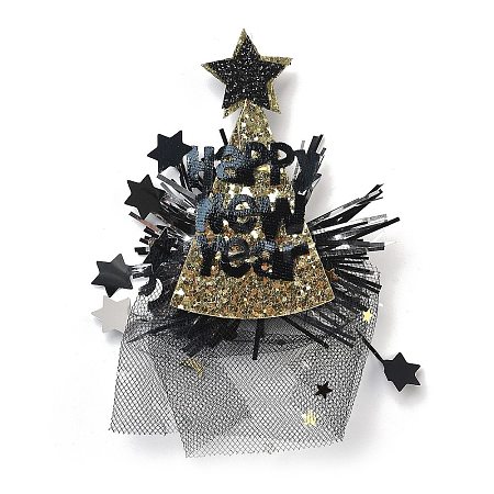 New Year's party Iron Hair Clip LS-OHAR-R102-01P-1
