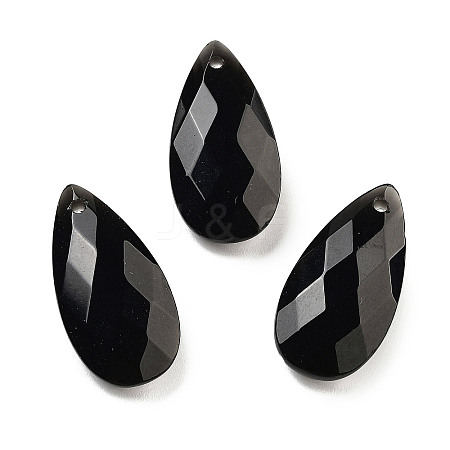 Natural Obsidian Pendants G-H007-08D-1