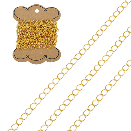 5M Brass Curb Chains CHC-TADJ0001-03G-1