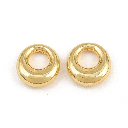 Brass European Beads KK-CBA78C7-33C-G-1