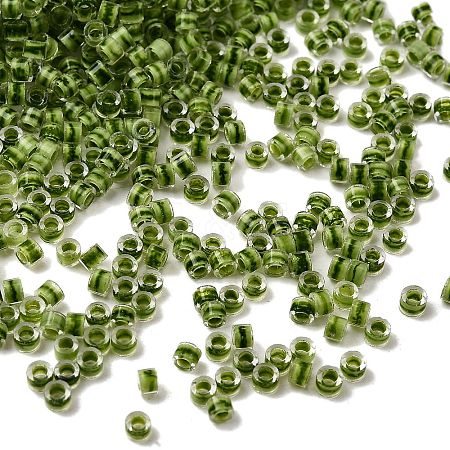 Cylinder Glass Seed Beads GLAA-NH0005-01H-1
