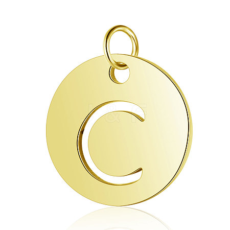 304 Stainless Steel Charms STAS-S105-T514G-C-1