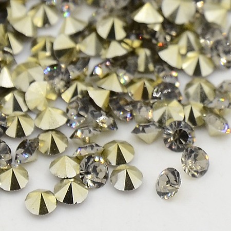 Grade AAA Pointed Back Resin Rhinestones CRES-R120-3.0mm-03-1