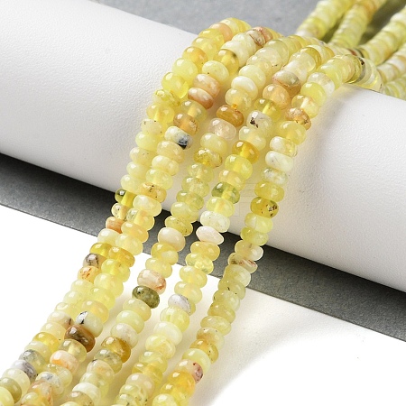 Natural Yellow Opal Beads Strands G-K343-C30-01-1