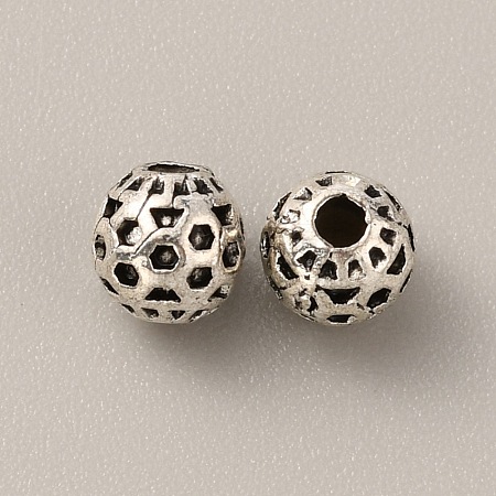 Tibetan Style Alloy Bead FIND-WH0034-46AS-06-1