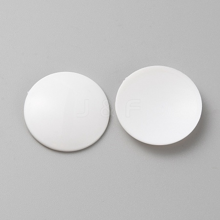 Resin Blank Buttons DIY-WH0502-74D-1