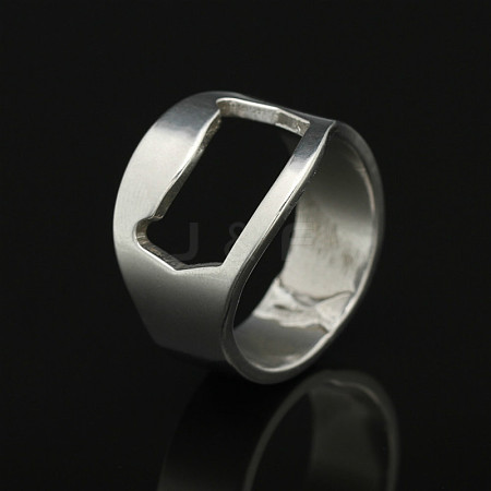 201 Stainless Steel Bottle Opener Finger Rings FS-WG5B935-01-1