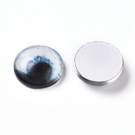 Glass Cabochons GLAA-WH0015-22A-03-1