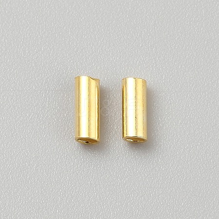 925 Sterling Silver Tube Beads STER-WH0008-78D-G-1