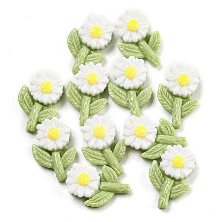 Luminous Opaque Epoxy Resin Decoden Cabochons CRES-M032-02E-1