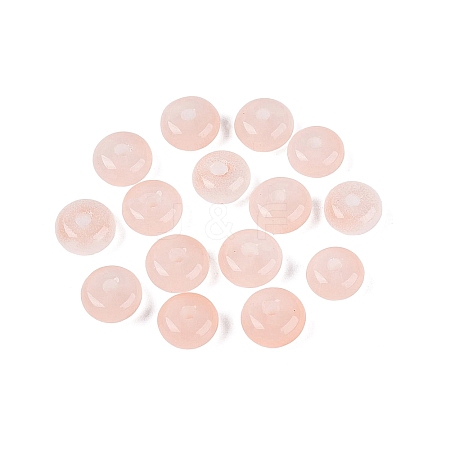 Baking Paint Imitation Jade Glass Beads GL-N006-01A-08-1