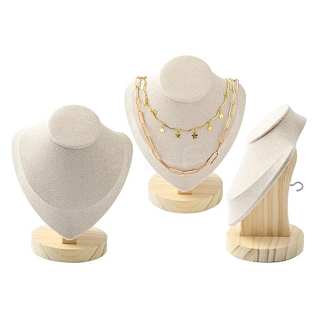 Necklace Bust Display Stand NDIS-E022-01C-1