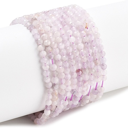 Natural Lavender Amethyst Beads Strands G-RM250104-B3-1