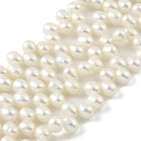 Natural Cultured Freshwater Pearl Beads Strands PEAR-A006-24-1