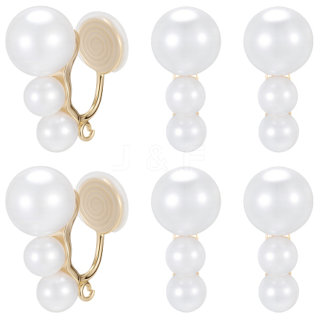 10Pcs Brass Ear Cuff Findings KK-BBC0022-46-1