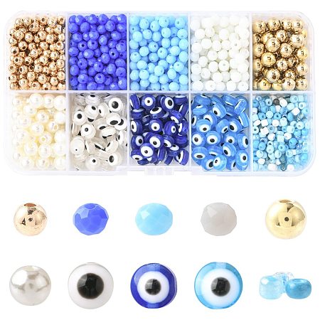 150Pcs 3 Colors Resin Beads RESI-FS0002-28-1
