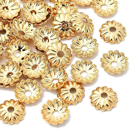 SHEGRACE Brass Beads Caps XGRPCU482-285G-1