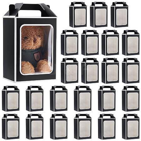 Folding Paper Gift Bags ABAG-WH0045-44B-1