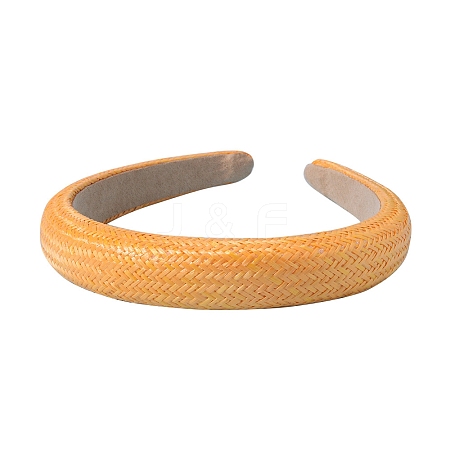 Straw Hand-woven Hair Bands PW-WGB7015-05-1