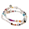Mixed Electroplate Glass Beads Strands EGLA-A003-01-11