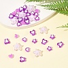 200Pcs 5 Styles Transparent Acrylic Beads TACR-FS0001-54D-8