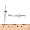 304 Stainless Steel Pendants STAS-N114-61P-3
