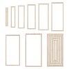 Wooden Concentric Geometric Figure Rail Set WOOD-WH0050-038A-1