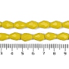 Opaque Solid Color Beads Strands EGLA-N013-P4mm-D06-4