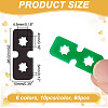 60Pcs 6 Colors Acrylic Knitted Hat Making Fastener Tool FIND-GA0004-05-2