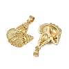 Brass Pendants KK-I358-057G-05-2