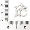 201 Stainless Steel Pendants STAS-Q341-18P-3