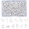 8 Sets Alloy Cabochons FIND-SC0013-83-1